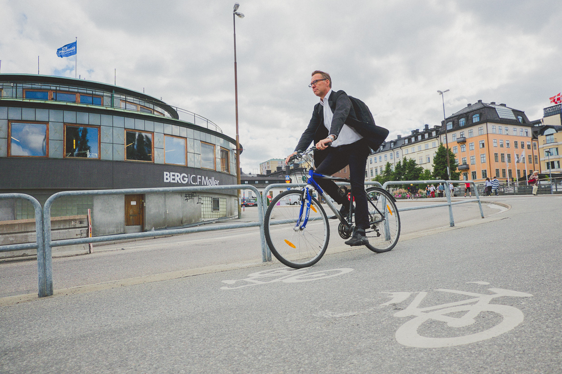Стокгольм беговой, велосипеды, бег, архитектура