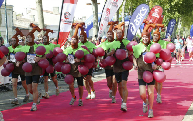 Marathon Médoc, марафон, франция, виноградники, вино