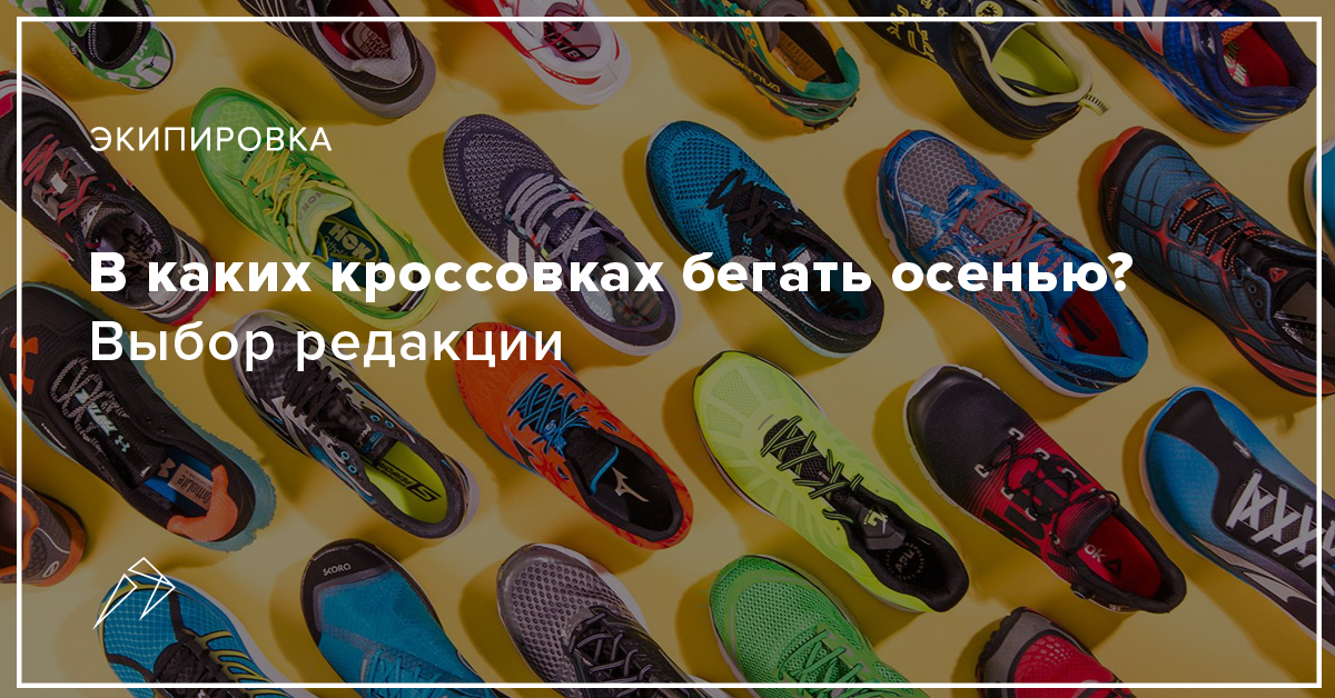 В каких кроссовках бегать осенью? Выбор редакции Ногибоги