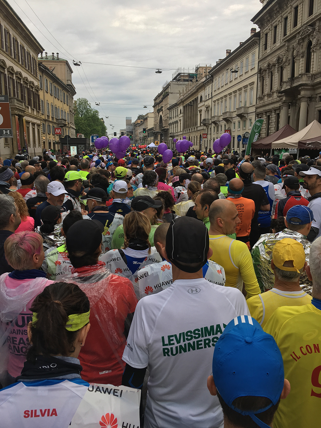Отчёт о марафоне в Милане