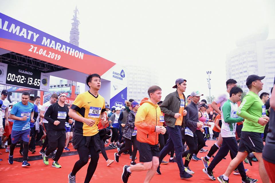 Отчёт о марафоне в Алматы