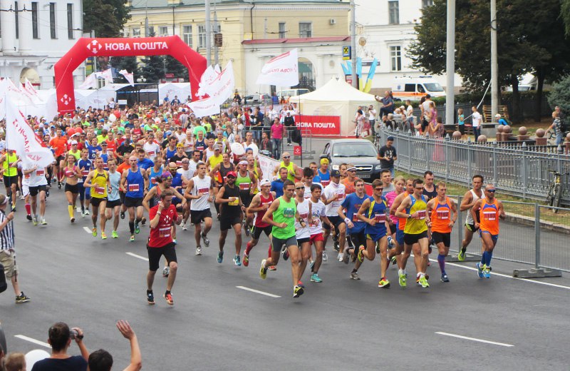 Календарь украинских марафонов и полумарафонов на осень 2019