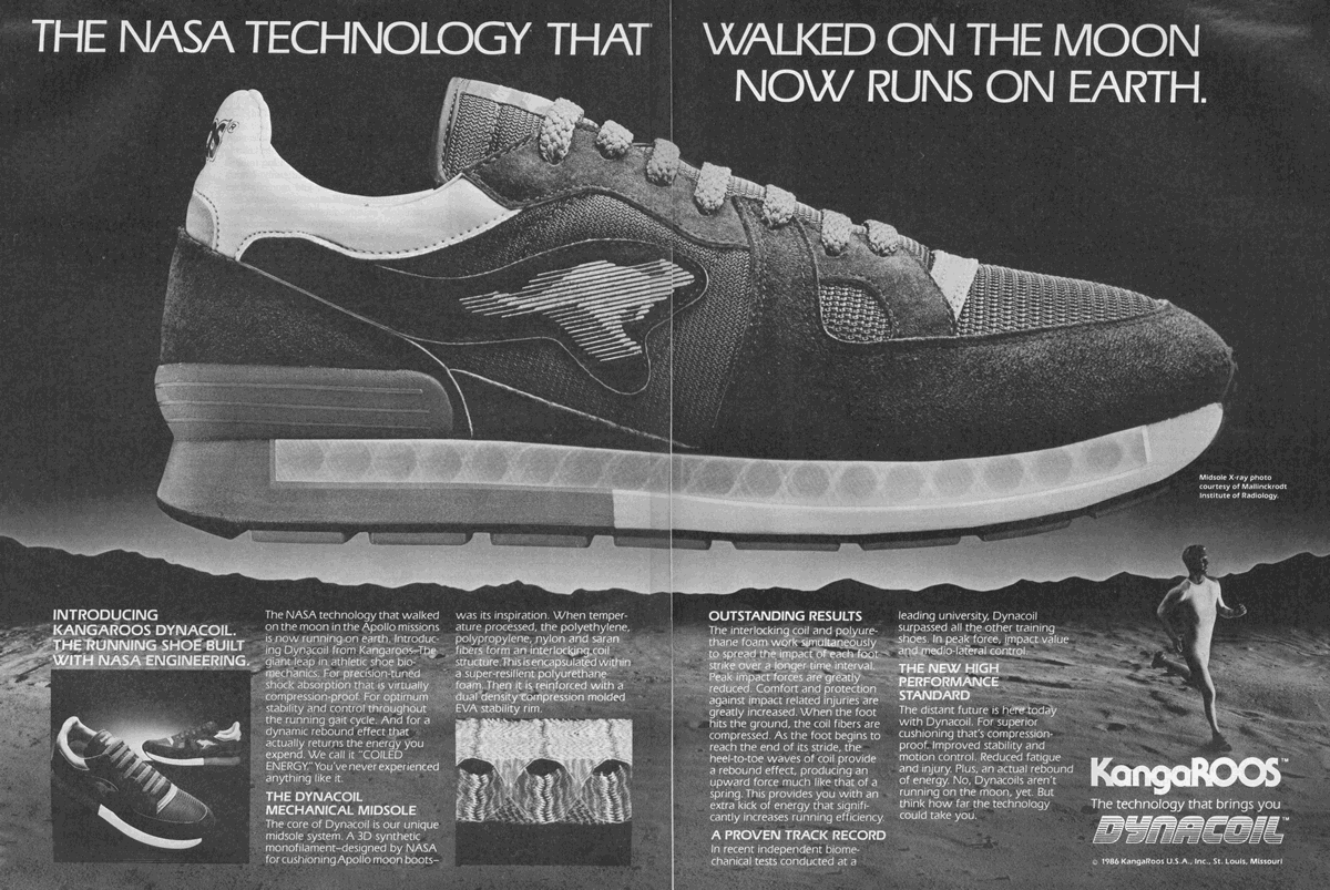 История беговой обуви