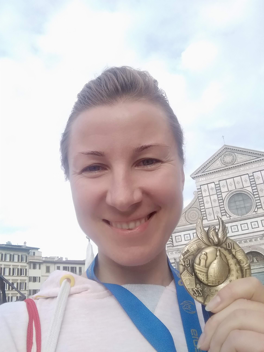 Отчёт о марафоне во Флоренции