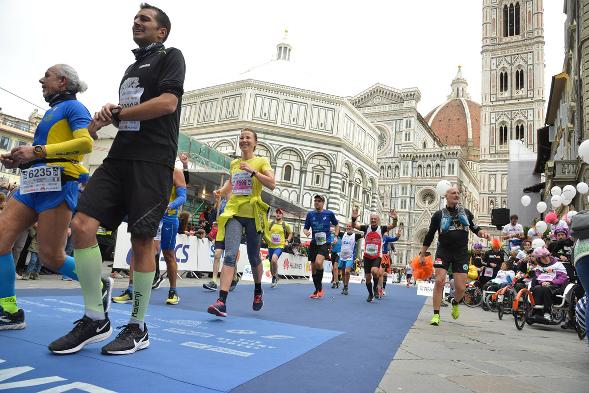 Отчёт о марафоне во Флоренции